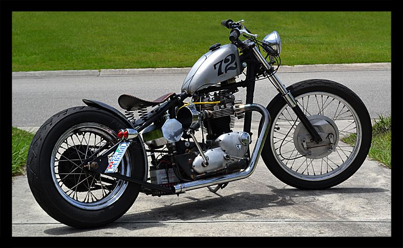 triumph bonneville bobber tail tidy